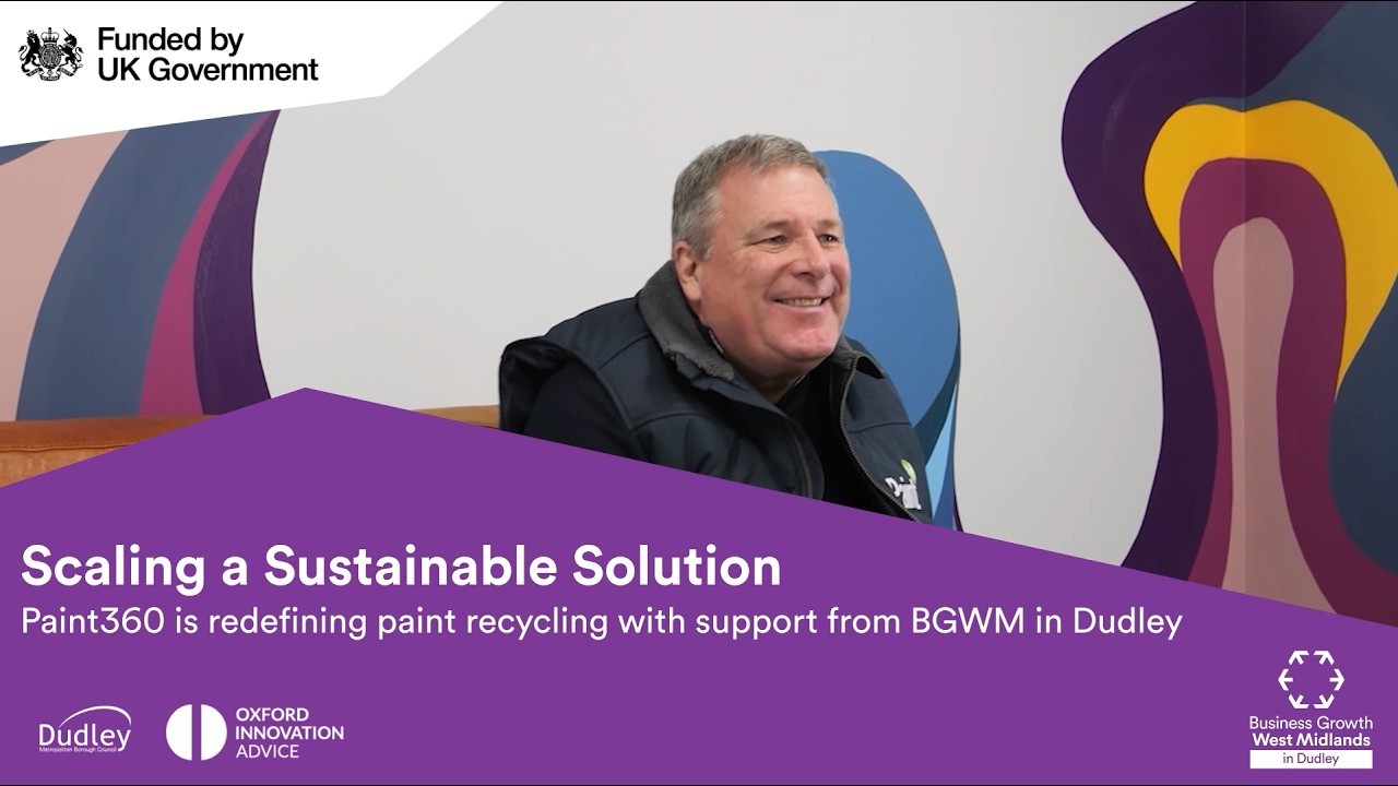 Scaling a sustainable solution: Paint360's journey with BGWM in Dudley