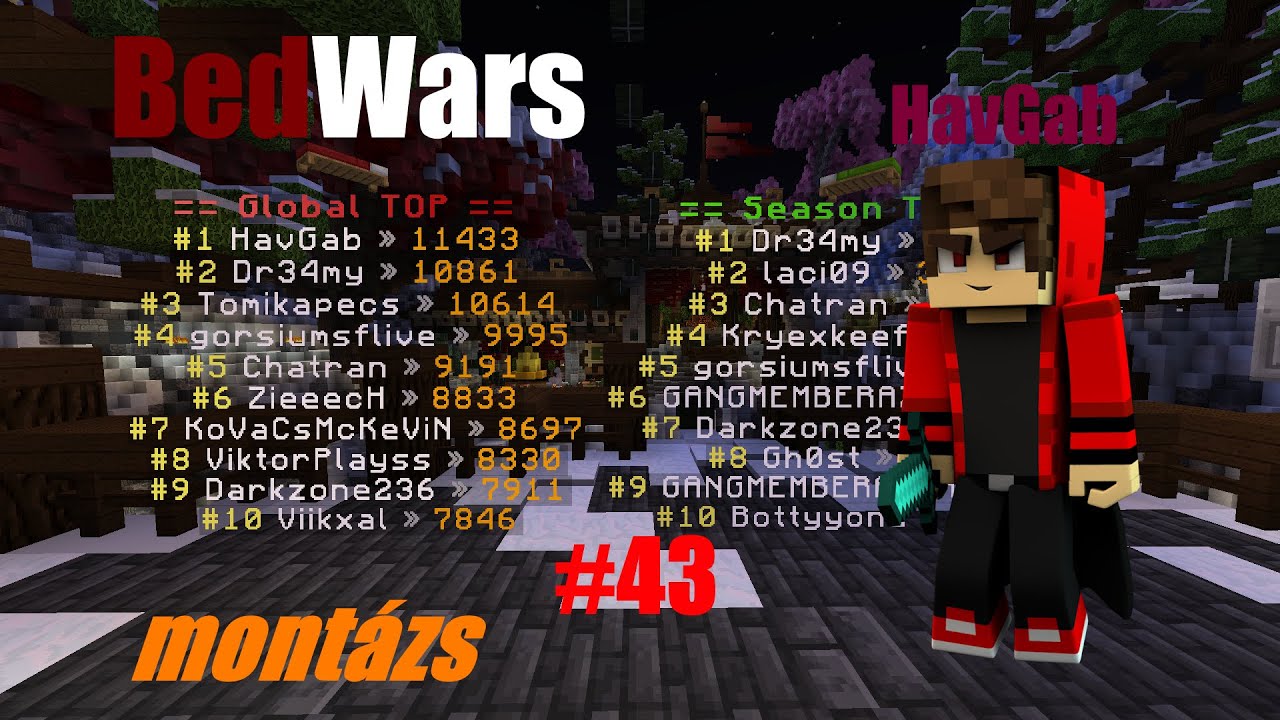 The CLASSICS🎵 -  FyreMC BedWars montázs #43