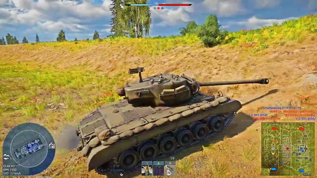 War Thunder Total Fail At USA Category 4K60fps