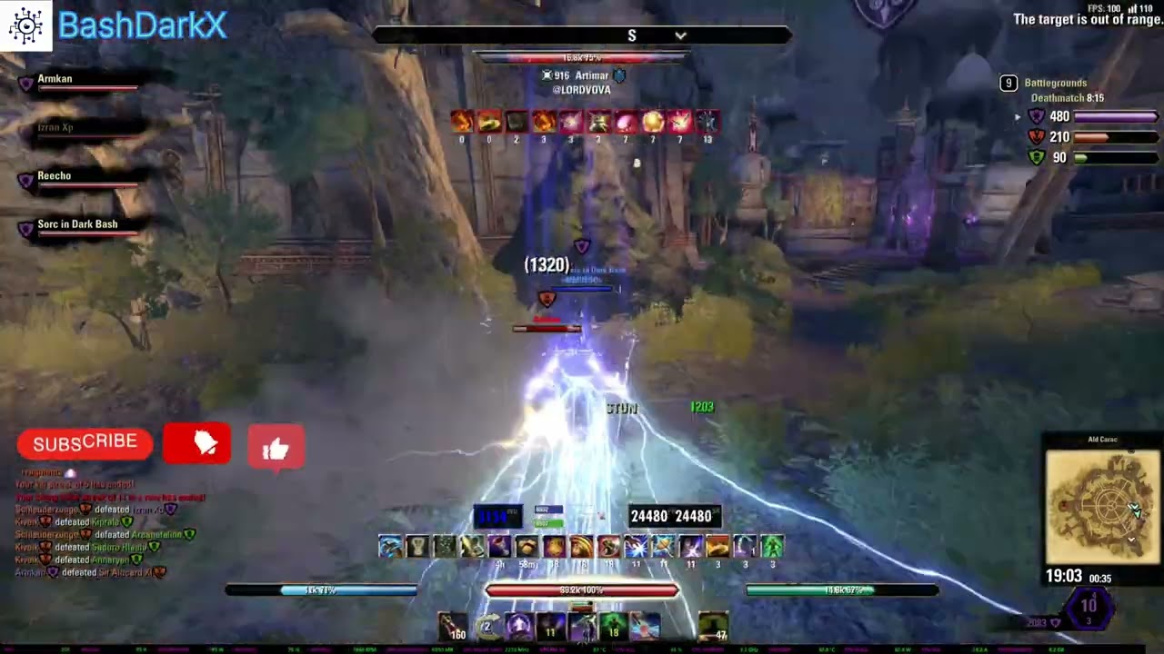 ⚔️ Eso PvP Tactic Skill 🛡️ - Immobilize 🗡️ Best control effect #eso  #esopvp ( share the video 🤗)
