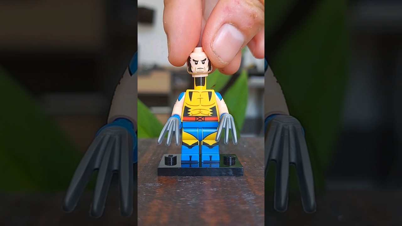 LEGO MINIFIGURES (71039) MARVEL STUDIOS 2 - WOLVERINE #lego #marvel