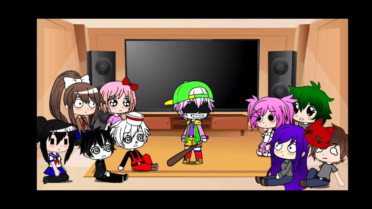 DDLC +Fandom reacciona a Bad Apple (ver.Sans)