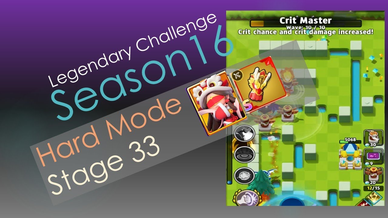 ARCHERO: Legendary Challenge S16 Hard Mode Stage 33