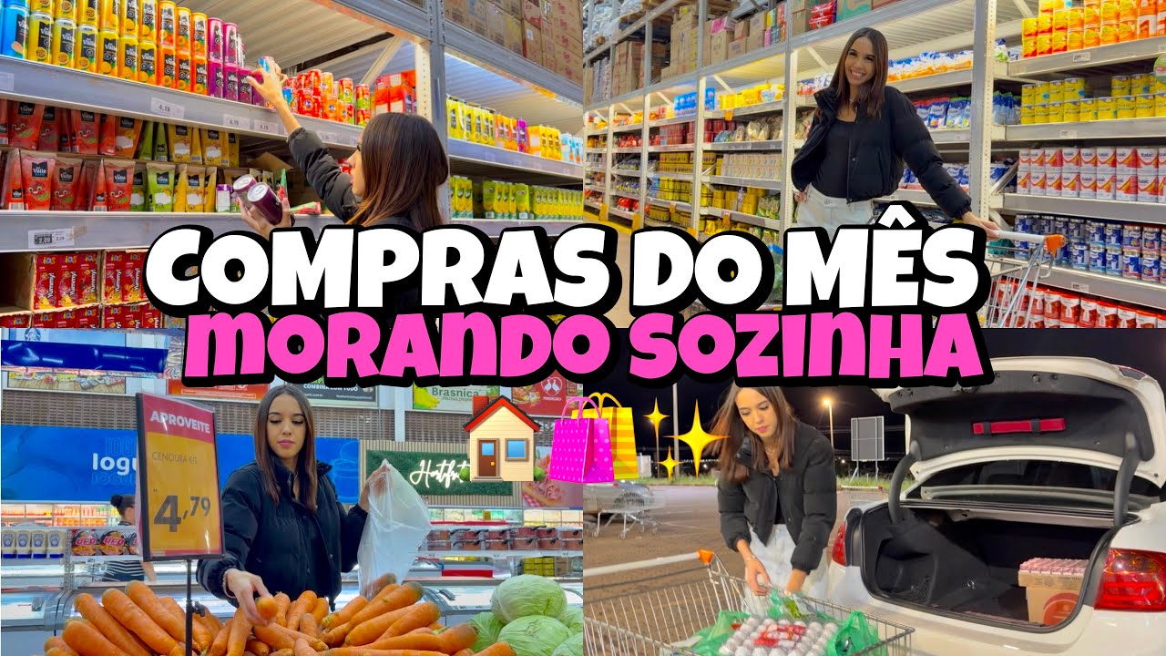 PRIMEIRA COMPRA DO ANO DE 2026 | MORANDO SOZINHA AOS 21 🏠✨