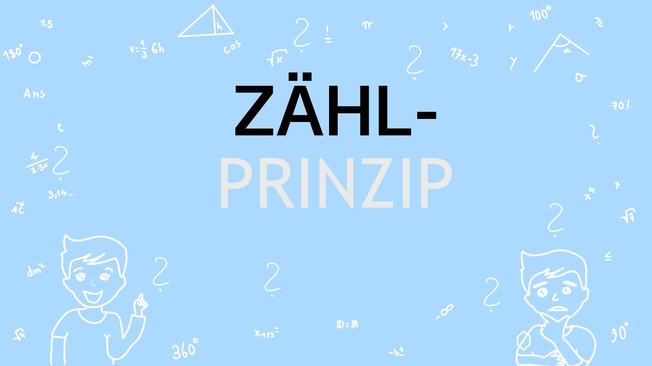 Das Zählprinzip l Erklärvideo 8. Klasse