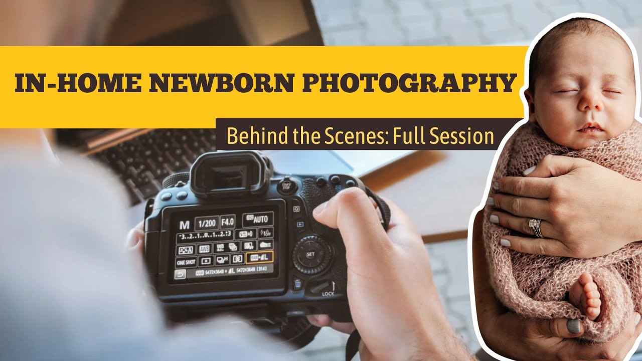 Newborn Session Workflow for Photographers | In-Home BTS + Tips