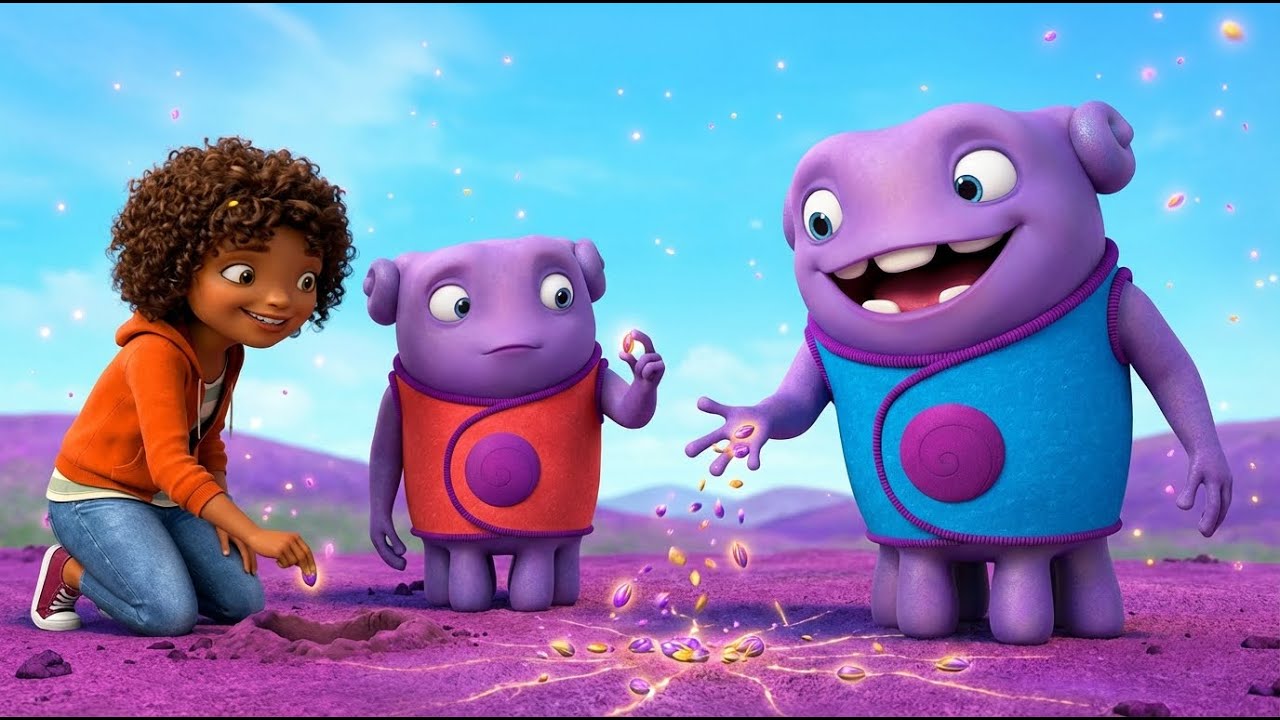 HOME : Growing Life on Purple Soil 🌱✨ A Magical Discovery That Brings a New World to Life!