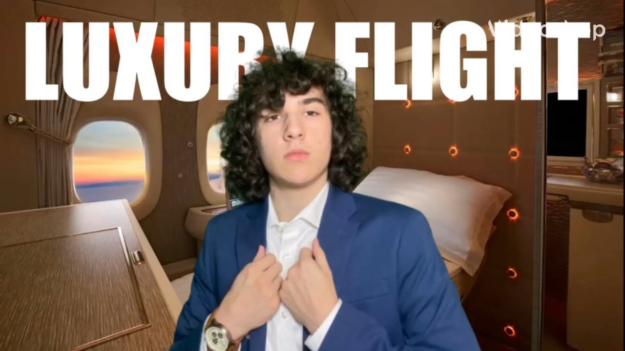 Luxury First Class Flight Attendant ASMR Roleplay