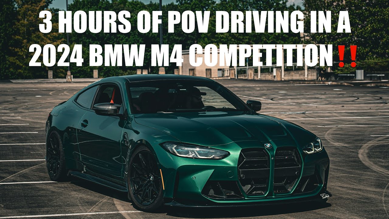 3 HOURS OF POV DRIVING IN A 2024 G82 BMW M4 COMPETITION xDRIVE | BEST OF FUN & FITNESS FRIDAYS