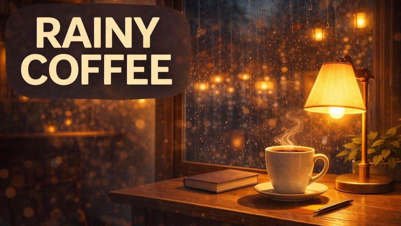 Rainy Coffee Shop Lofi – Chill Music for Focus & Relax