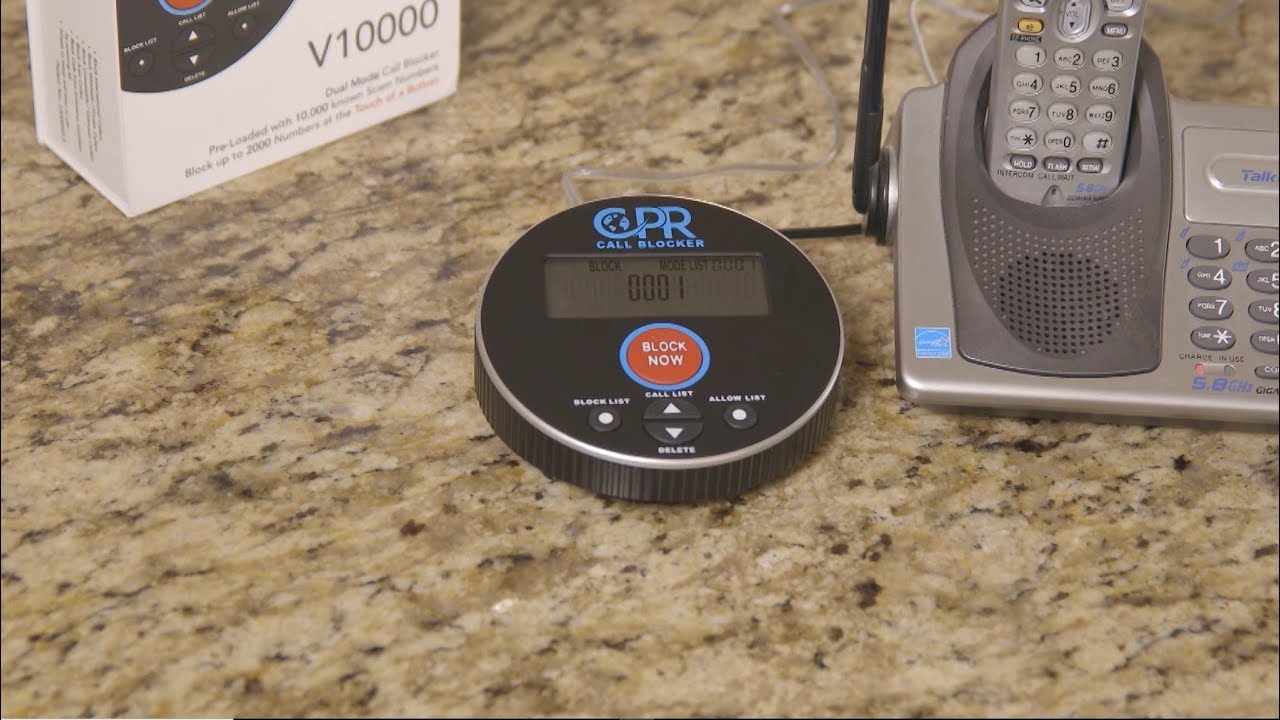 CPR Call Blocker V10000 - Stop All Robocalls To Your Landline