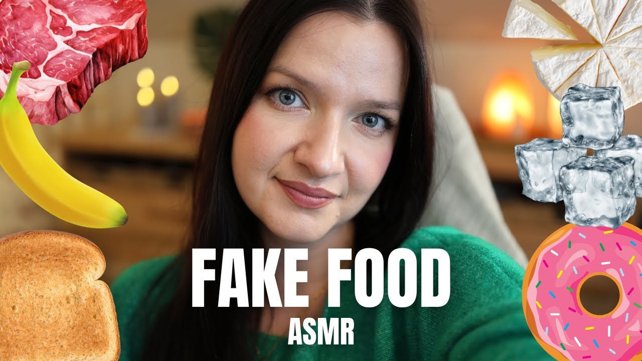 FAKE FOOD 🥩🍞🍩 Sztuczne Jedzenie &bull; ASMR Po Polsku 🇵🇱