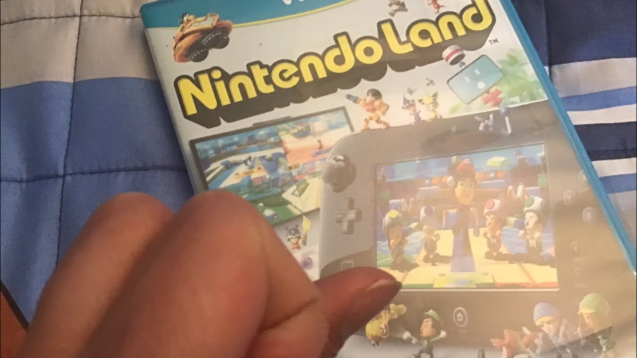 Playing Nintendo Land On The Wii U Live Stream.