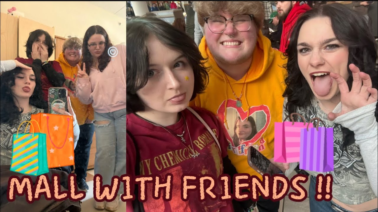 MALL VLOG WITH FRIENDS !!!