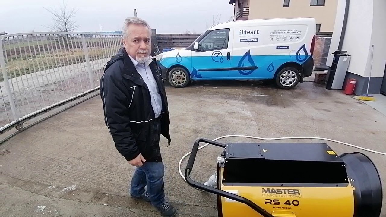 Aerotermă trifazată 40kW MASTER RS40 - Recenzie | Lifeart
