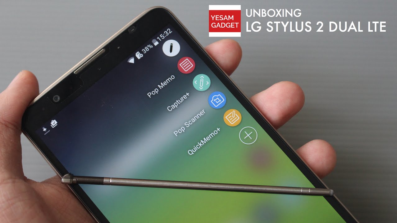 Unboxing LG Stylus 2 LTE Indonesia: Stylus UX ala Note5