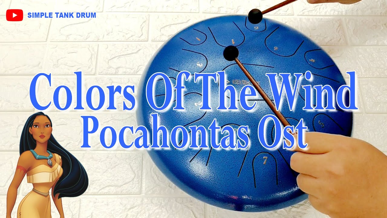 Colors Of The Wind (Pocahontas Ost) - Simple Tank Drum Cover with Tabs