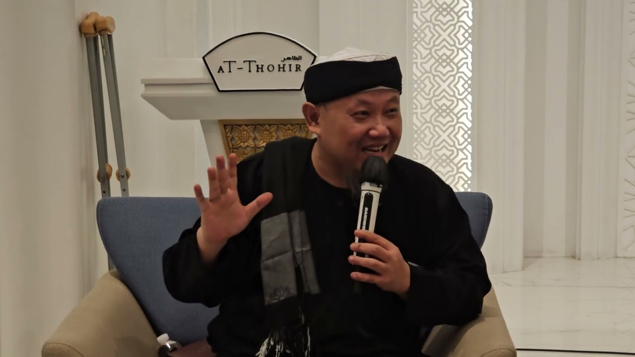 MASJID AT THOHIR, TAUSIYAH HIKMAH RAMADHON MALAM 19 & BERBAGI MINYAK AL HIKMAH ABAH SUKA