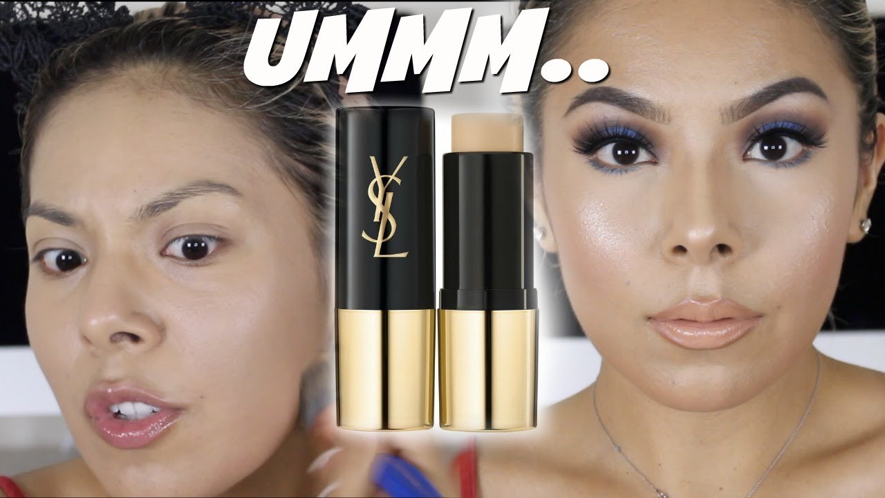 WORTH THE BUY OR NAW?!? ||YSL STICK FOUNDATION