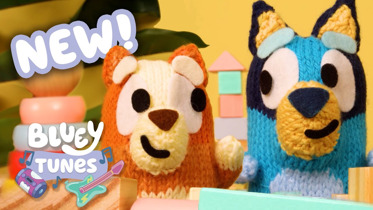 Bluey Stop-Motion Taxi Music Video 🚕 💙 🎶 | NEW Bluey Tunes | Dance with Bluey | Bluey
