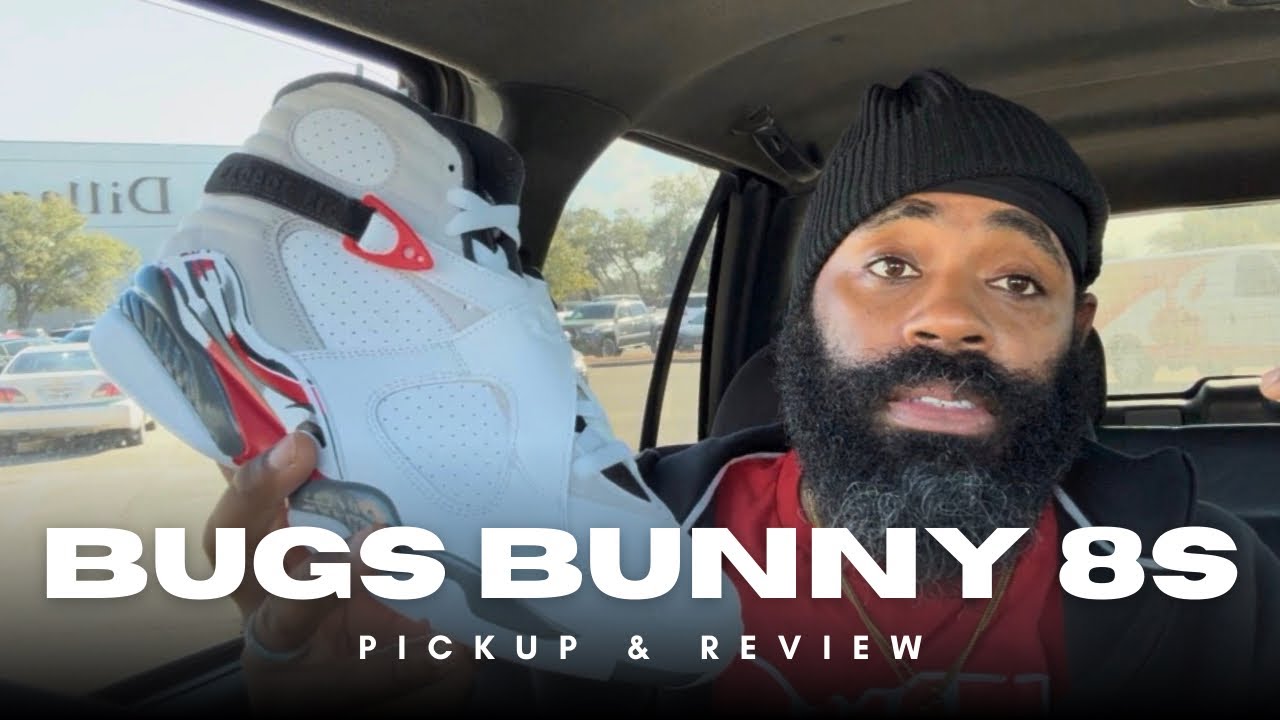 Обзор кроссовок Air Jordan 8 Retro “BUGS BUNNY”.