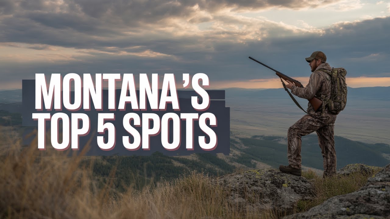 Montana's TOP 5 Epic Hunting Spots - Big Sky, BIG GAME!