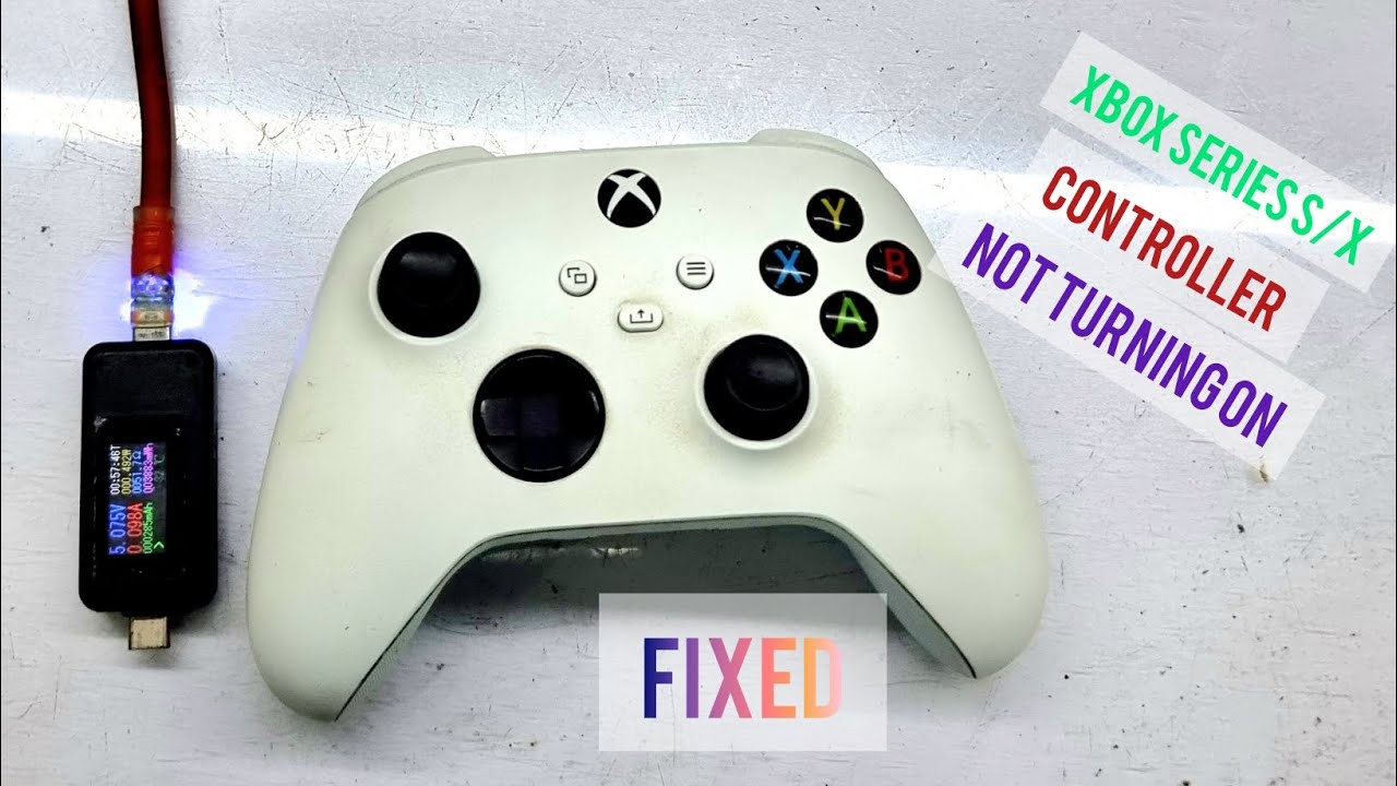 Xbox Series S/X controller won't turn on?Fix it now🔋🪫