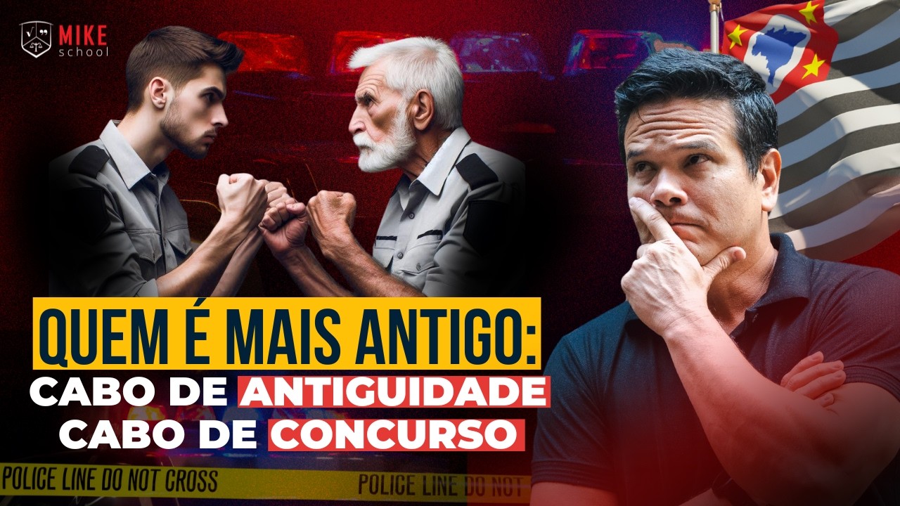 Cabos promovidos na mesma data: quem é mais antigo? Concurso ou antiguidade? | Prof Fabio Nakaharada