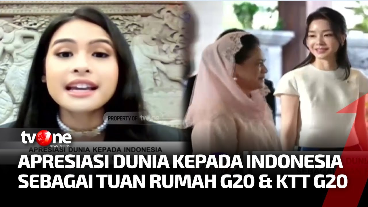 Apresiasi Dunia kepada Indonesia sebagai Tuan Rumah G20 & KTT G20 | Inspirasi Pagi tvOne