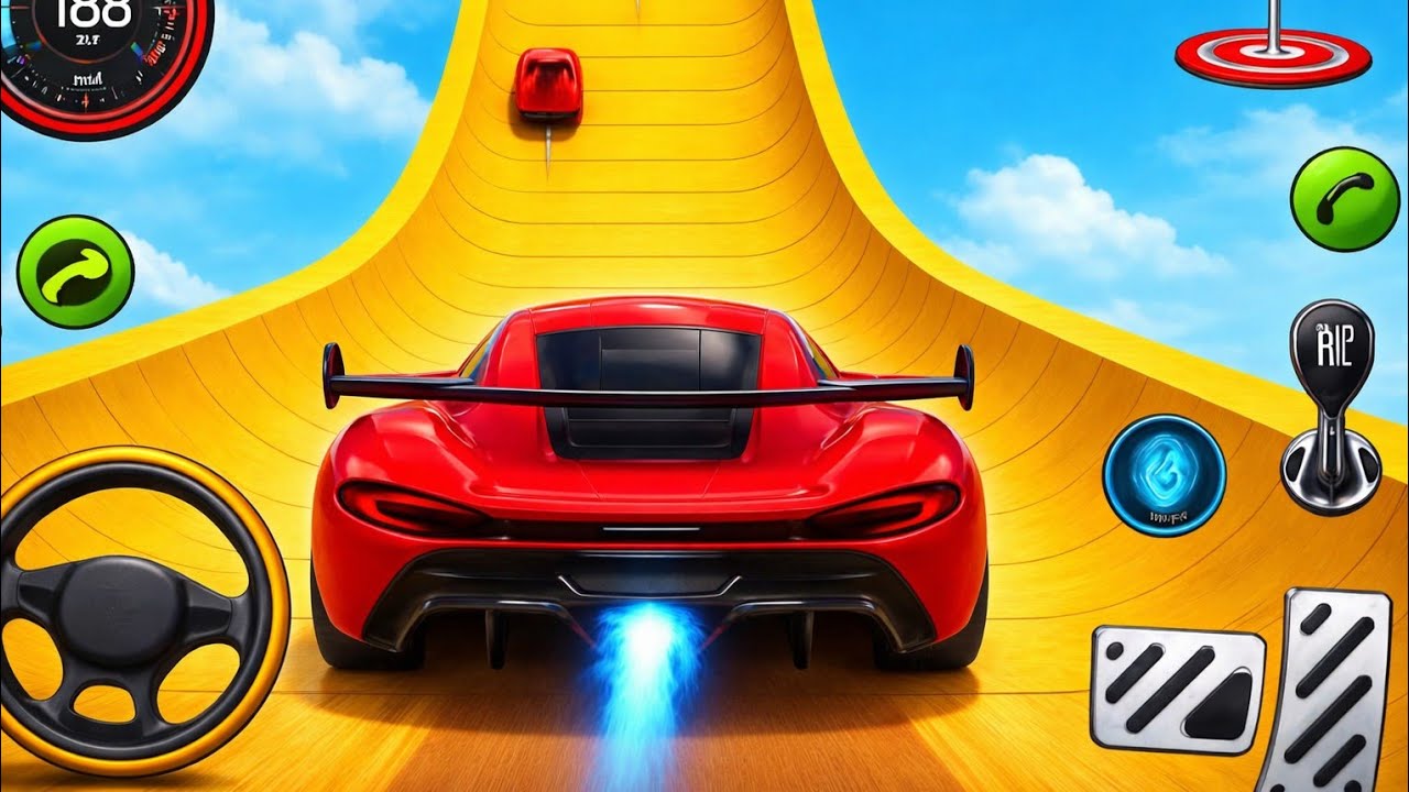 😱😱Car racing game aute new game 🎯🎮