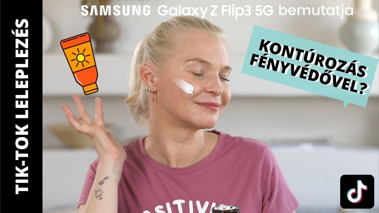 KONTÚROZÁS FÉNYVÉDŐVEL?☀️📱| TIKTOK TRENDEK LELEPLEZVE |