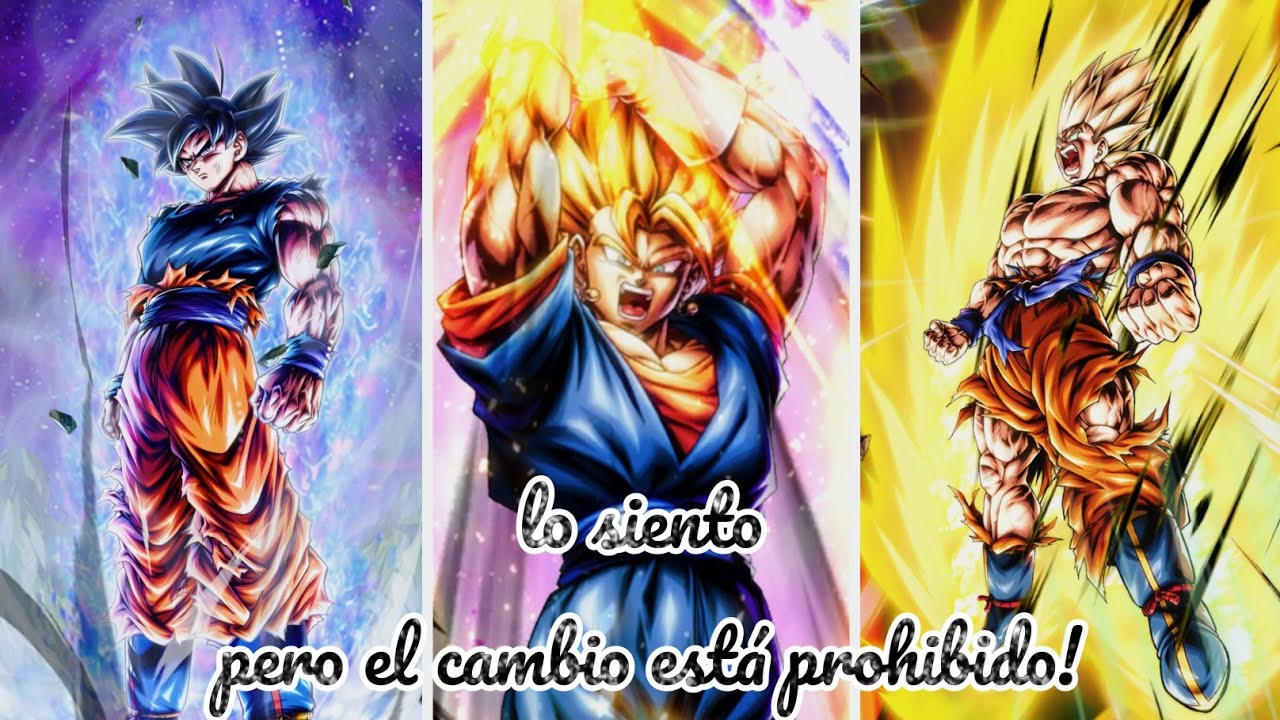 El cambio está prohibido mi compa  (demostración del nuevo Vegitto Legend!)