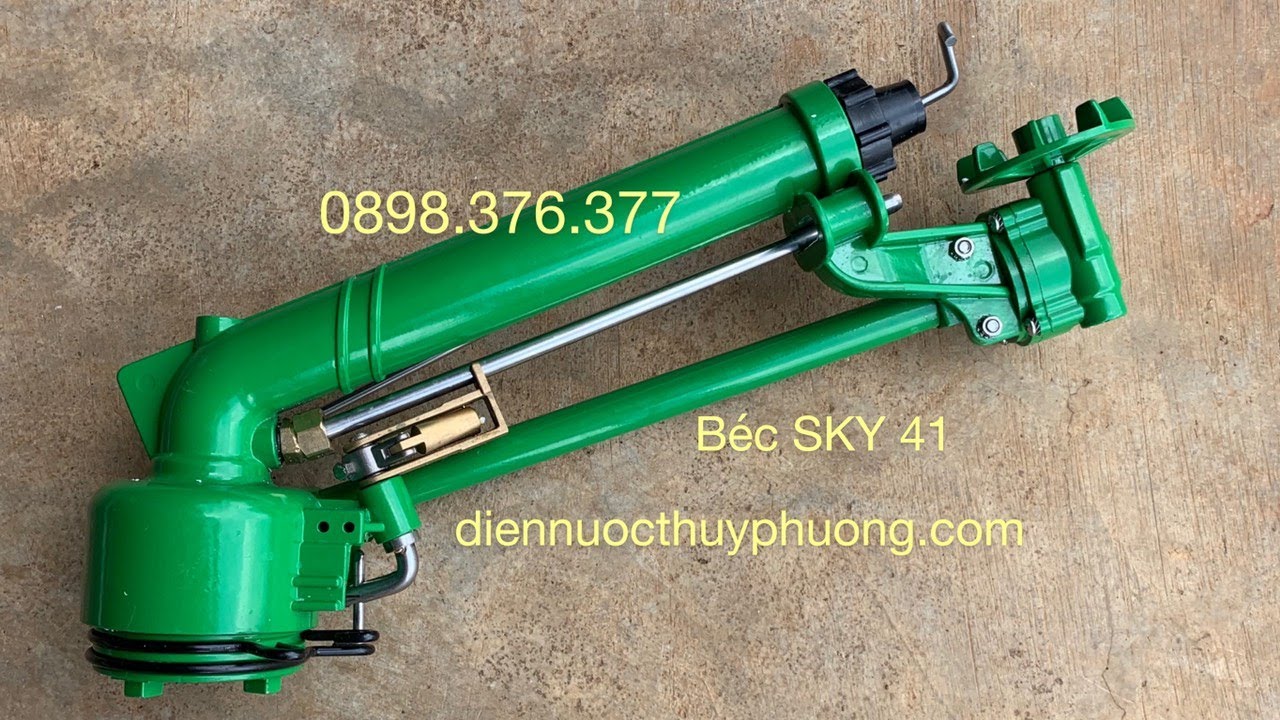 Béc SKY 41 đọ Green 70 và S45: Phun cực xa, tưới cực đều, nước cực đã, giá rẻ bất ngờ