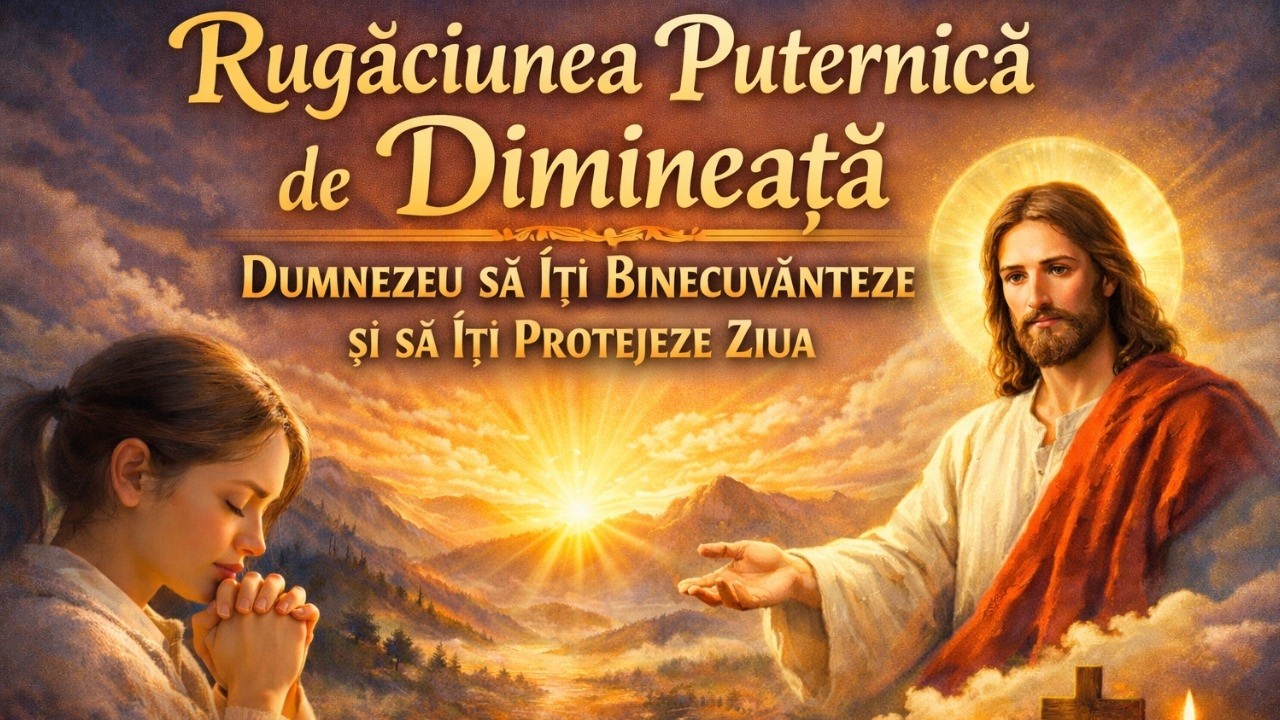 Rugăciunea Puternică de Dimineață | Dumnezeu să Îți Binecuvânteze și să Îți Protejeze Ziua