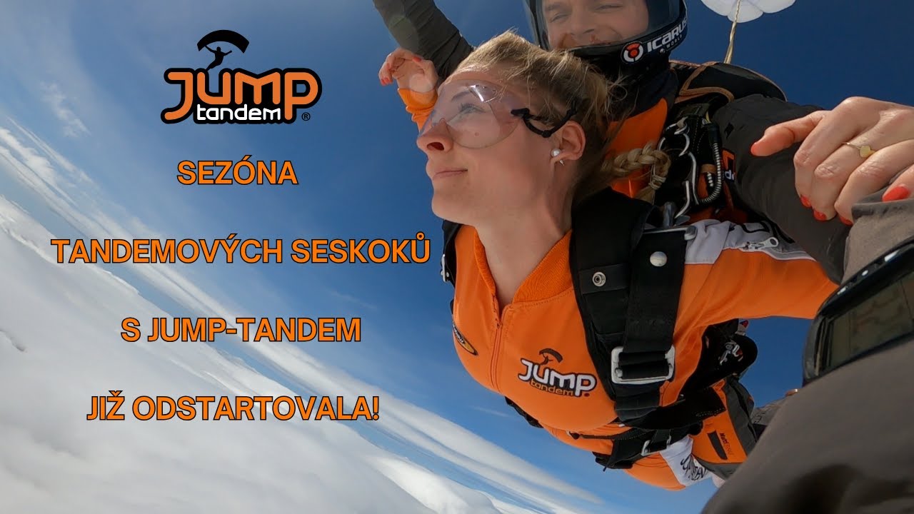 ZAČ&Aacute;TEK SEZ&Oacute;NY TANDEMOV&Yacute;CH SESKOKŮ S JUMP-TANDEM!