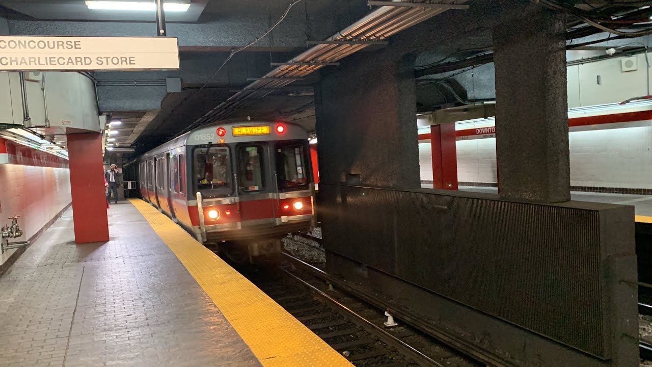 MBTA: 1993-94 Bombardier 1800 series on the Red Line