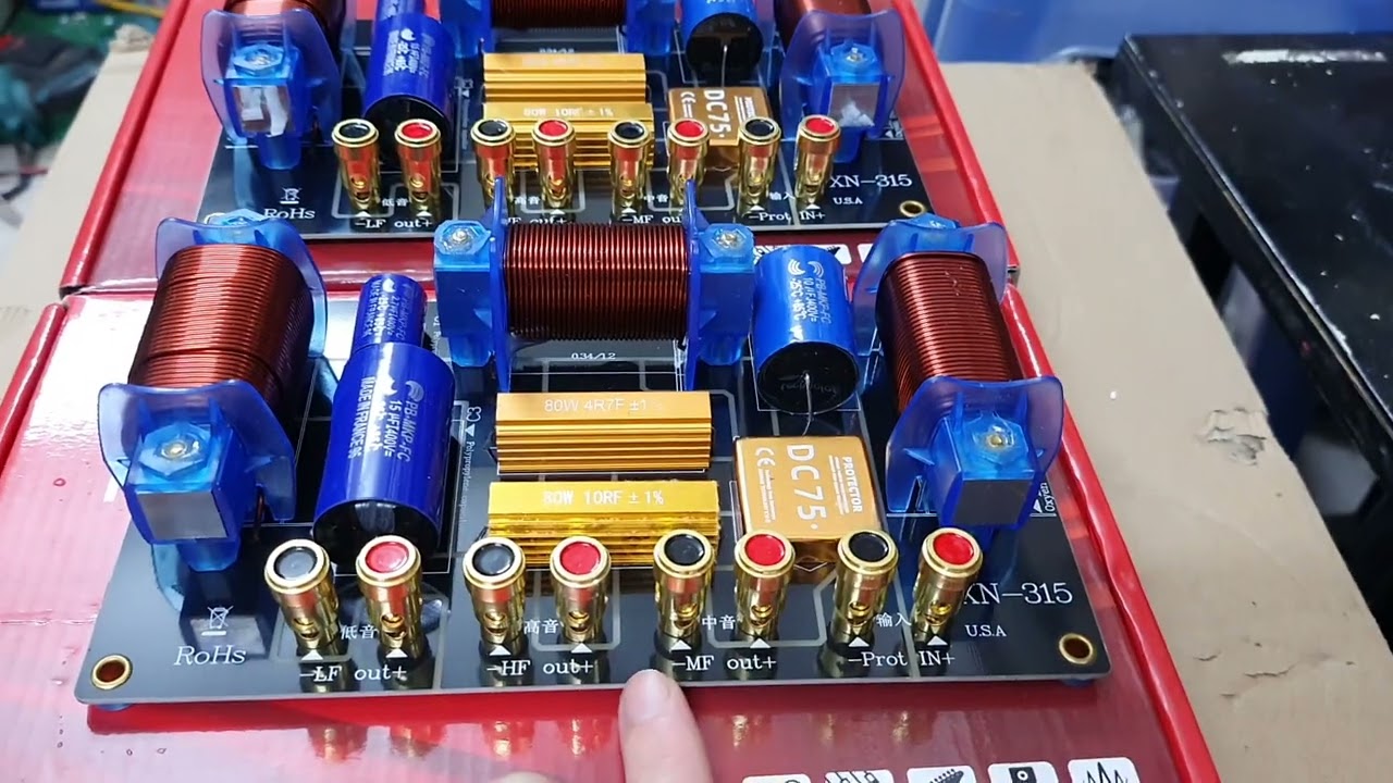 Phân tần 3 đường tiếng mã XN 315 cell đồng, chíp chống cháy tép. 0984 203 183