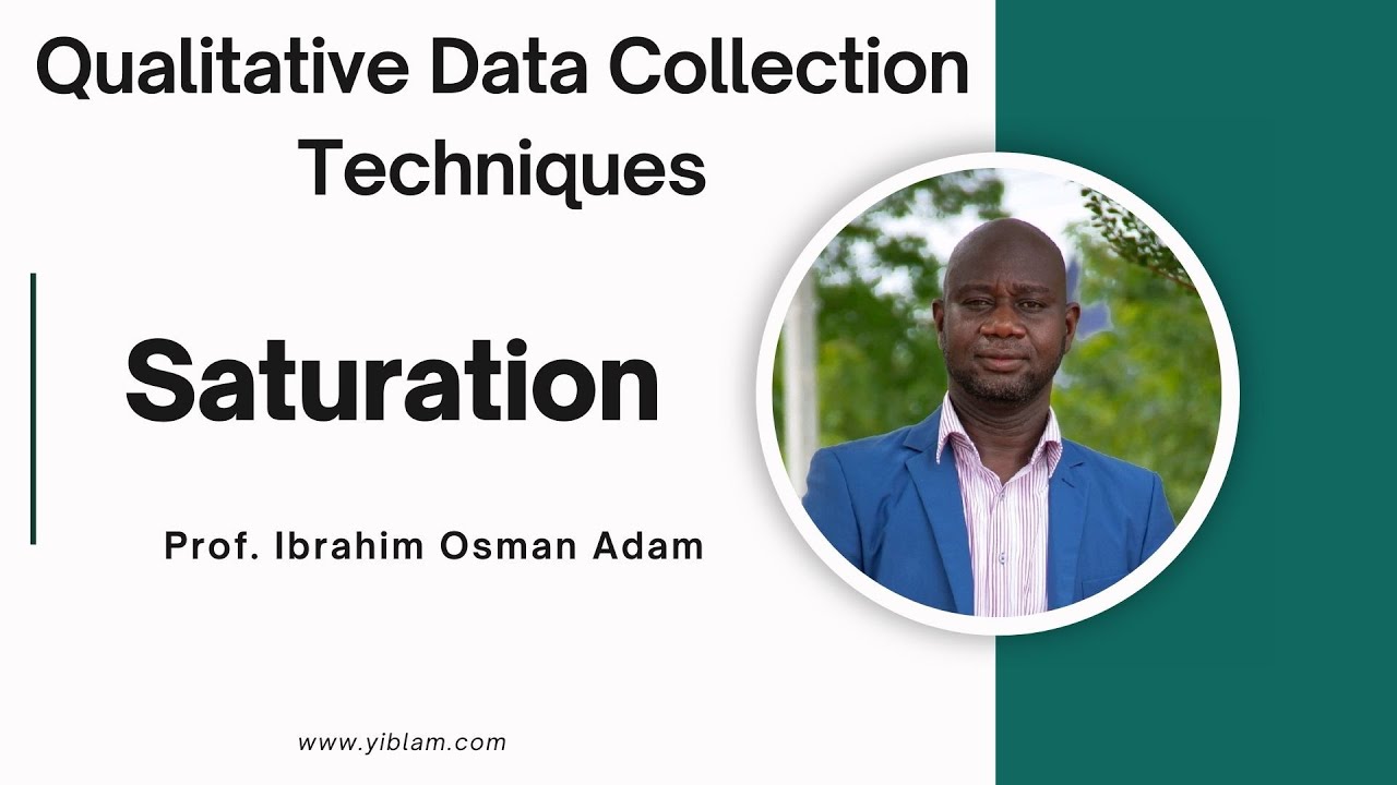 Saturation in Qualitative Research