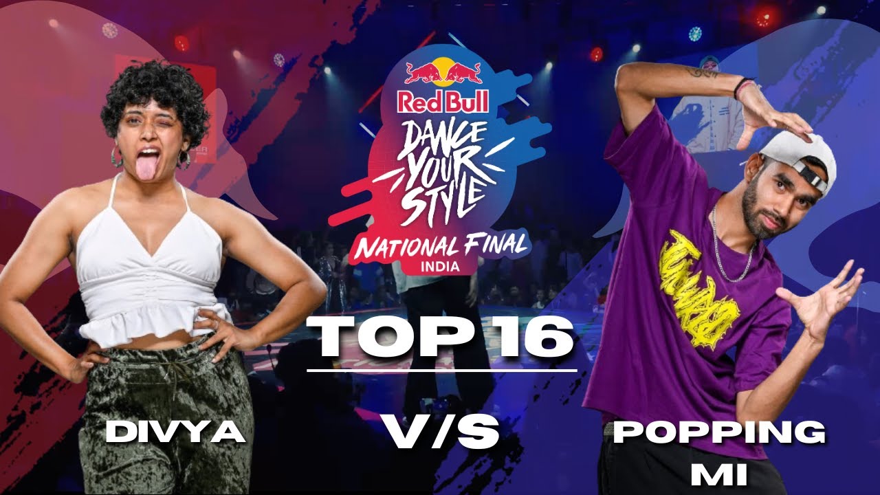 Divya vs Popping MI - Red Bull Dance Your Style India Finals 2024 (Top 16)