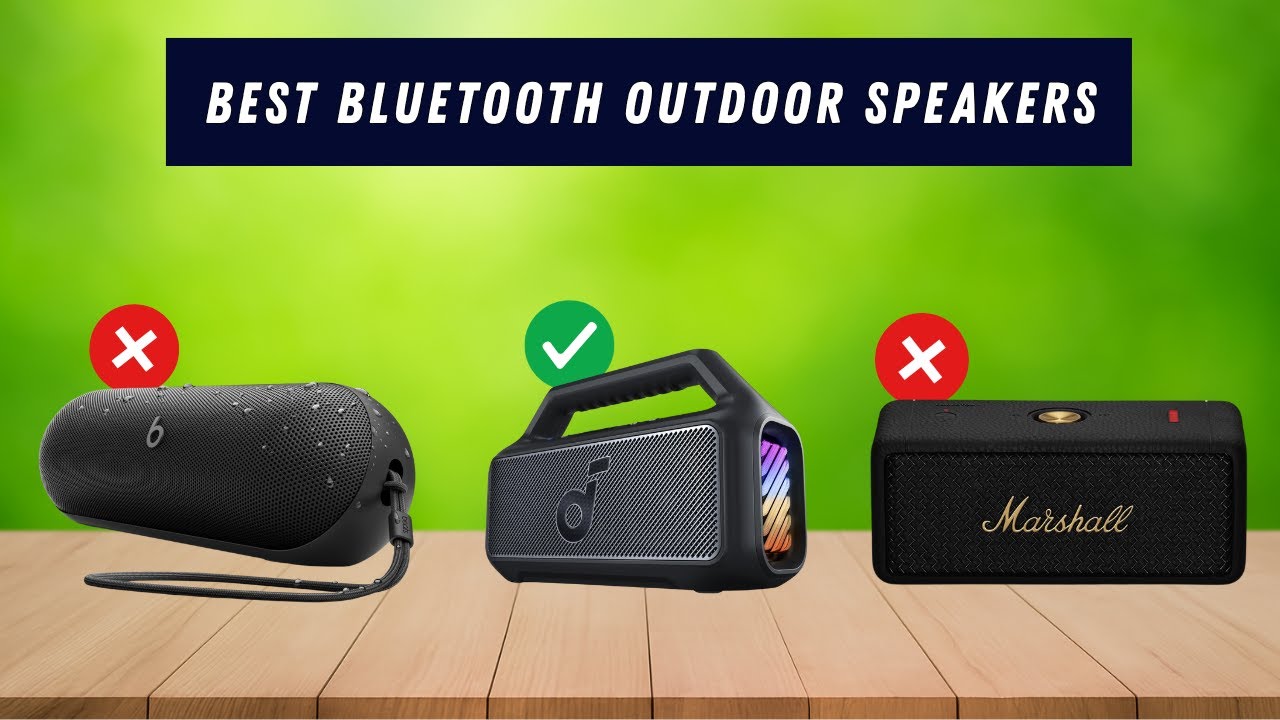 ✅ Топ-5 лучших уличных Bluetooth-колонок | Лучшие уличные Bluetooth-колонки