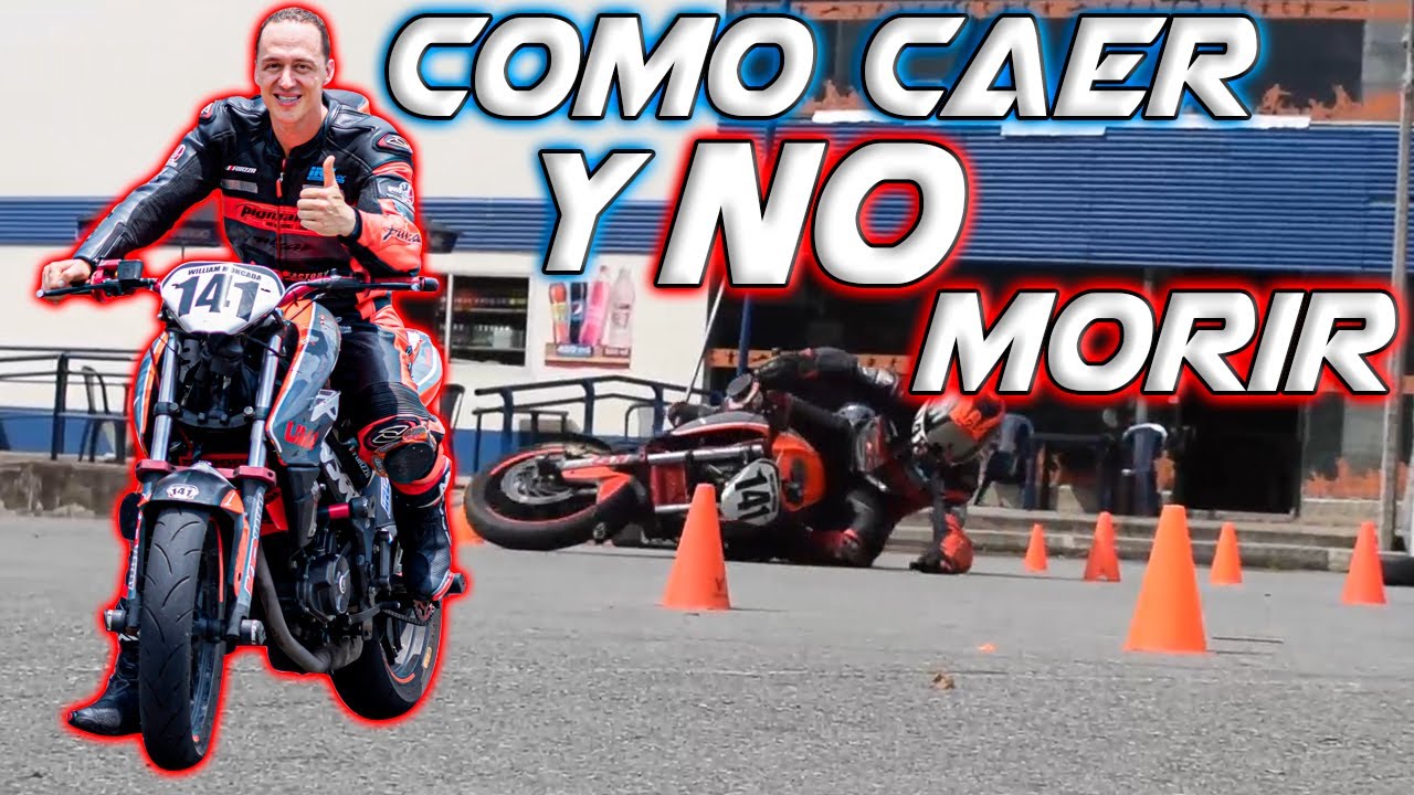 3 tipos de Caídas en MOTO | William Moncada 141