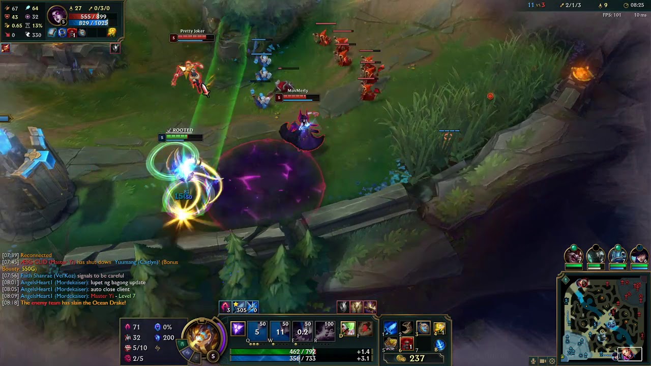Velkoz vs Morgana 9.22