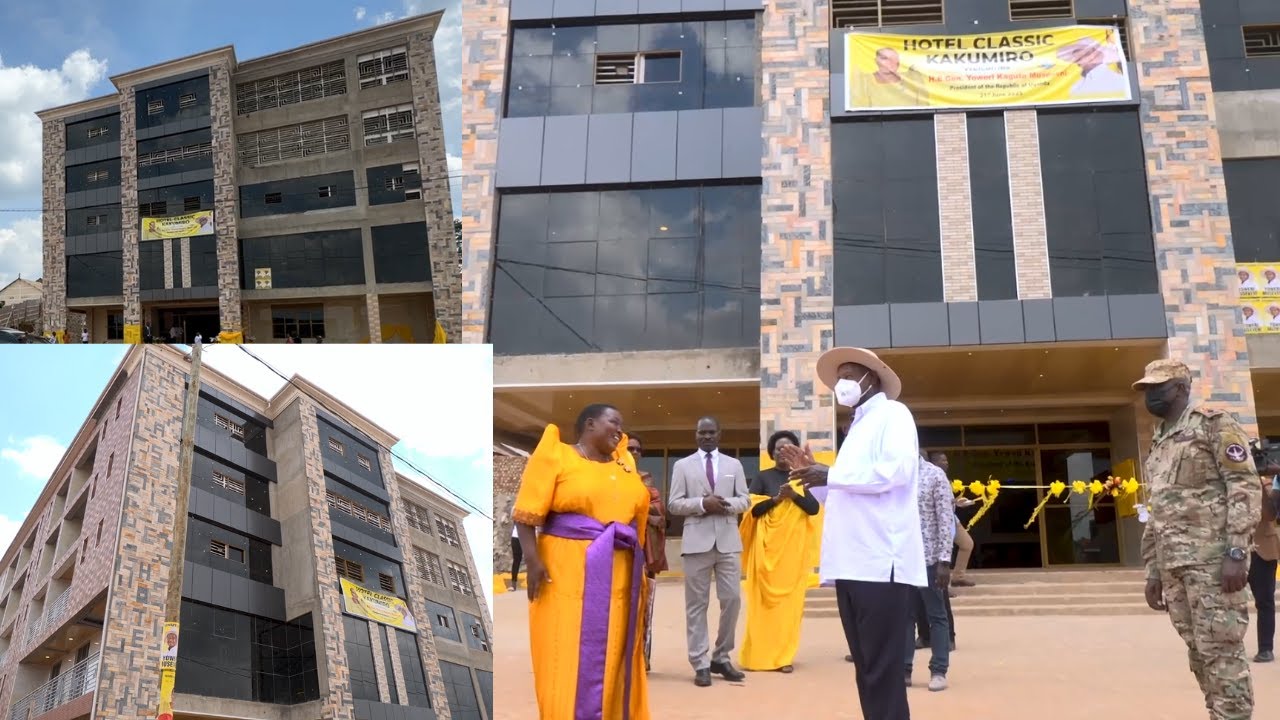 Museveni opens, enters Nabbanja's Hotel Classic Kakumiro, reveals why she's appointed Prime Minister