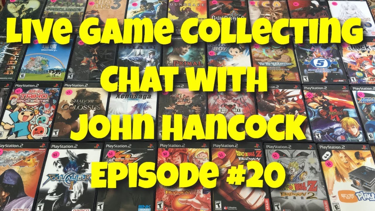 Live Game Collector Chat Q & A with John Hancock #20