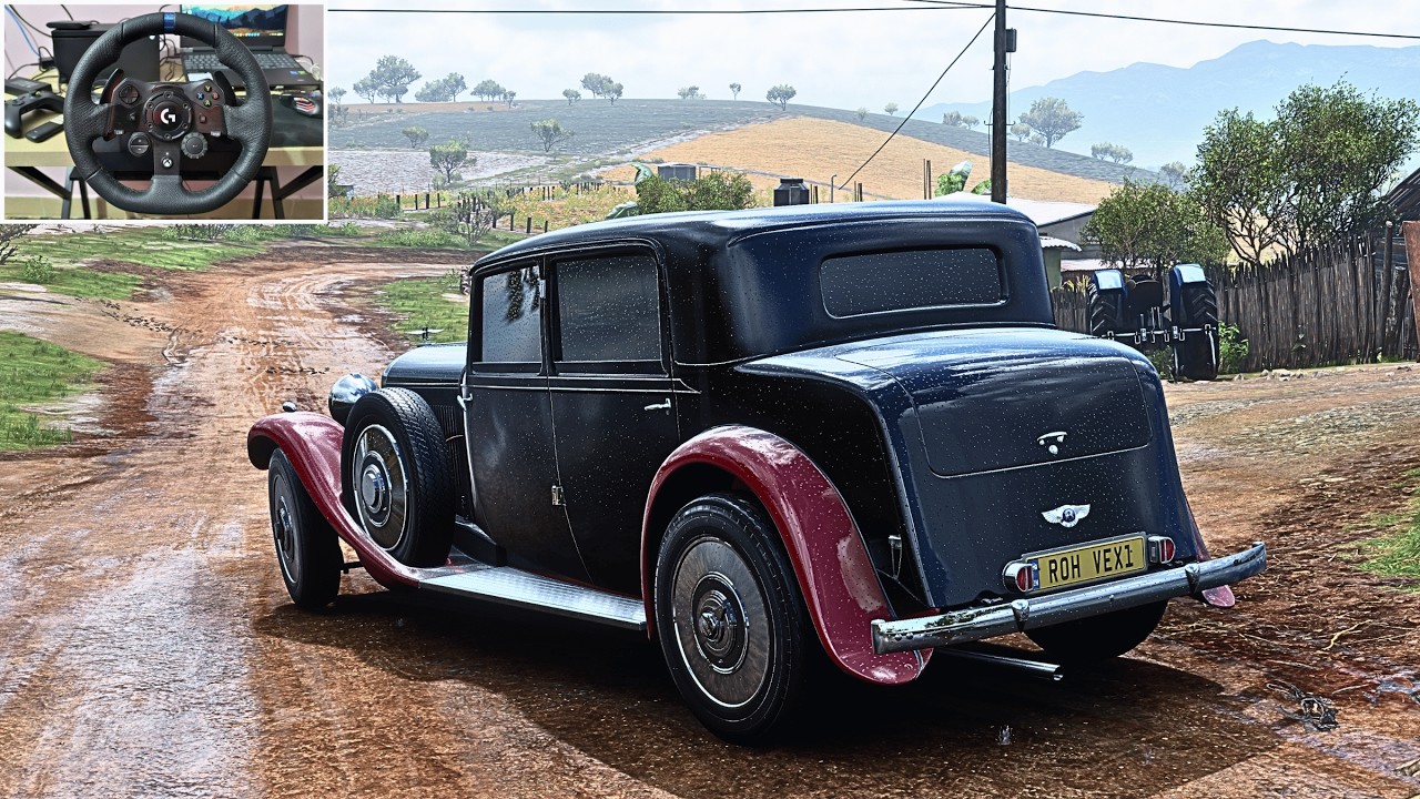 1930 Bentley 8 Litre 220HP – Can a 90-Year-Old Car Survive FH5? | Wheel Gameplay