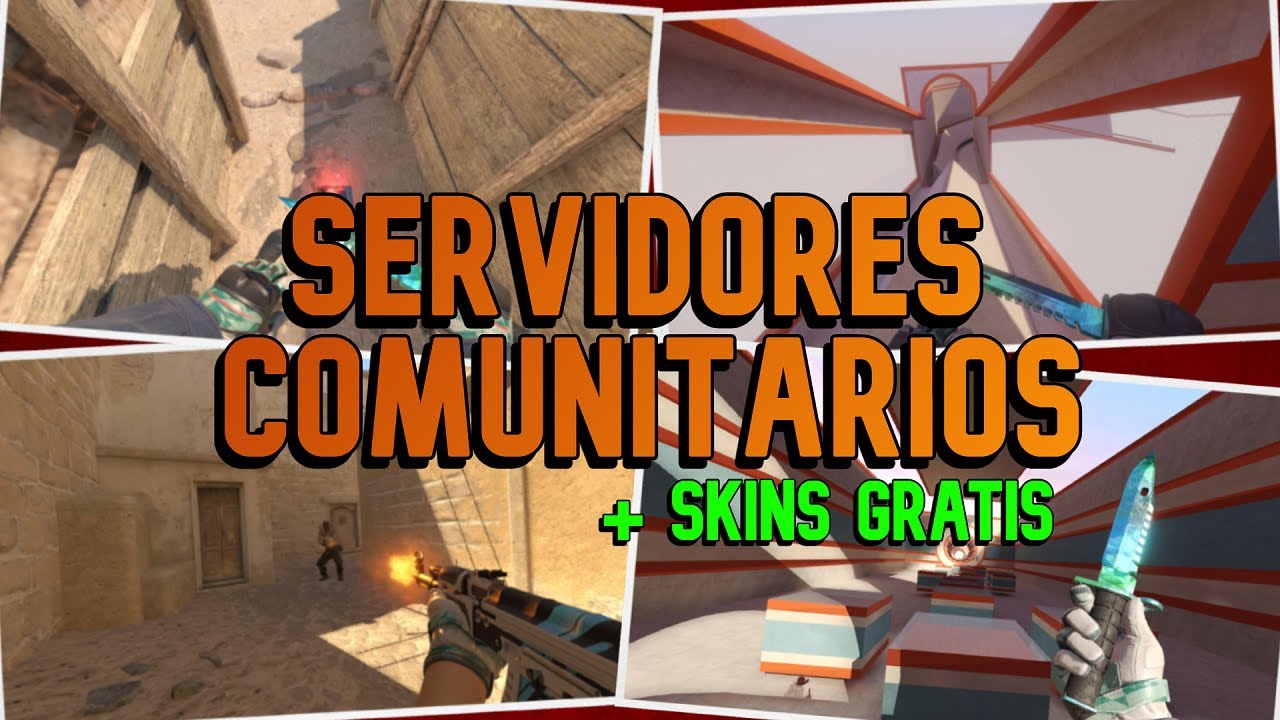 LOS MEJORES SERVIDORES COMUNITARIOS EN CS2 +SKINS GRATIS 🤑