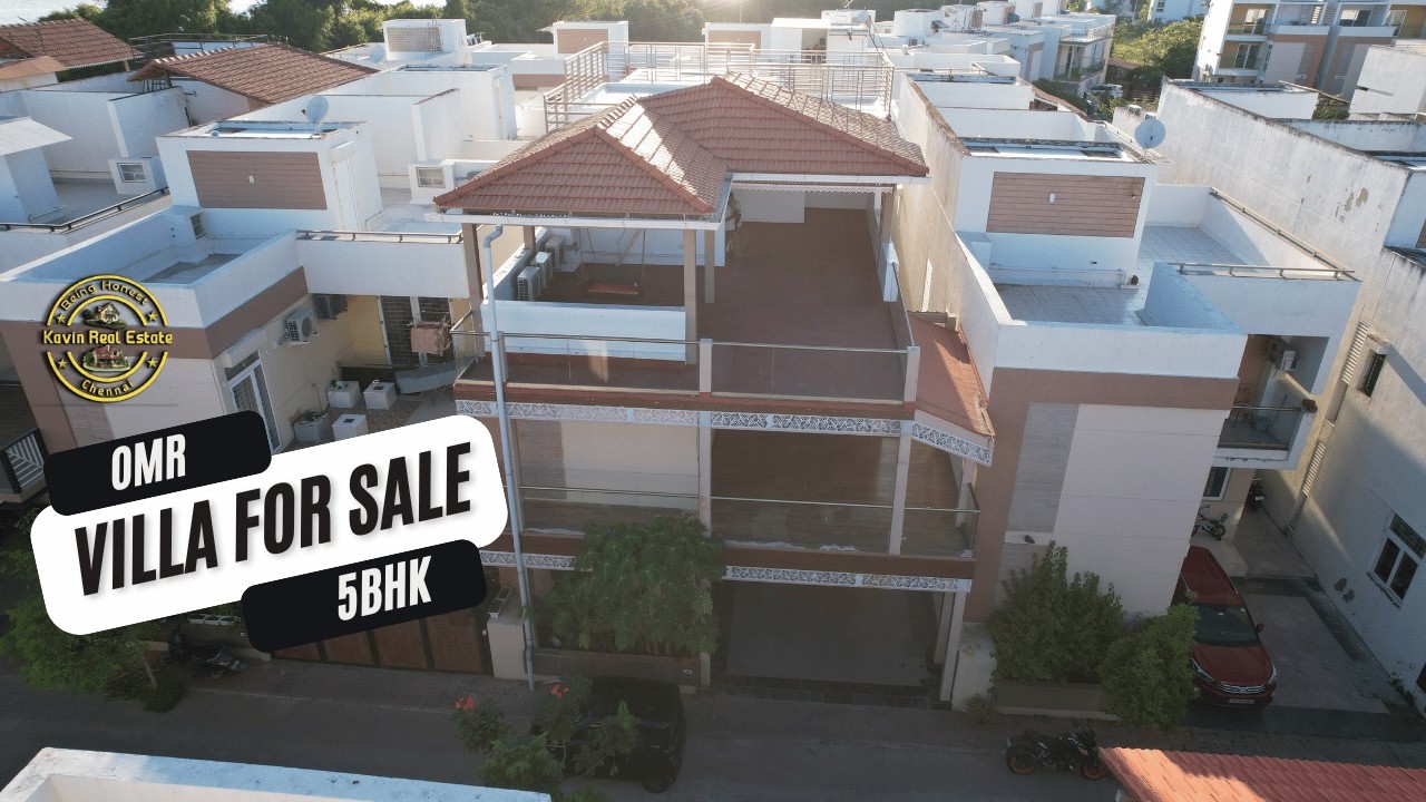 ID 2648 - Villa For Sale in OMR || Gated Community ||5 BHK || 2CCP ||