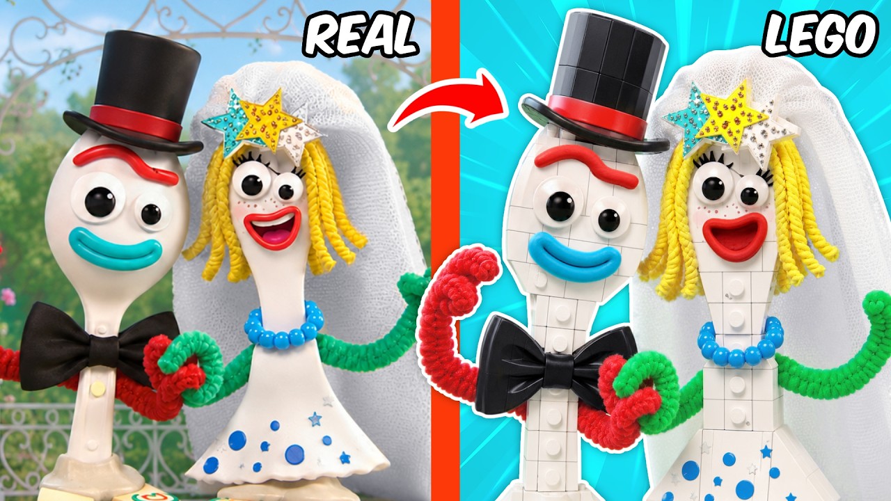 LEGO TOY STORY 5: Zbudowałem Forky&rsquo;ego i Karen Beverly | BEAR Bricks Polish