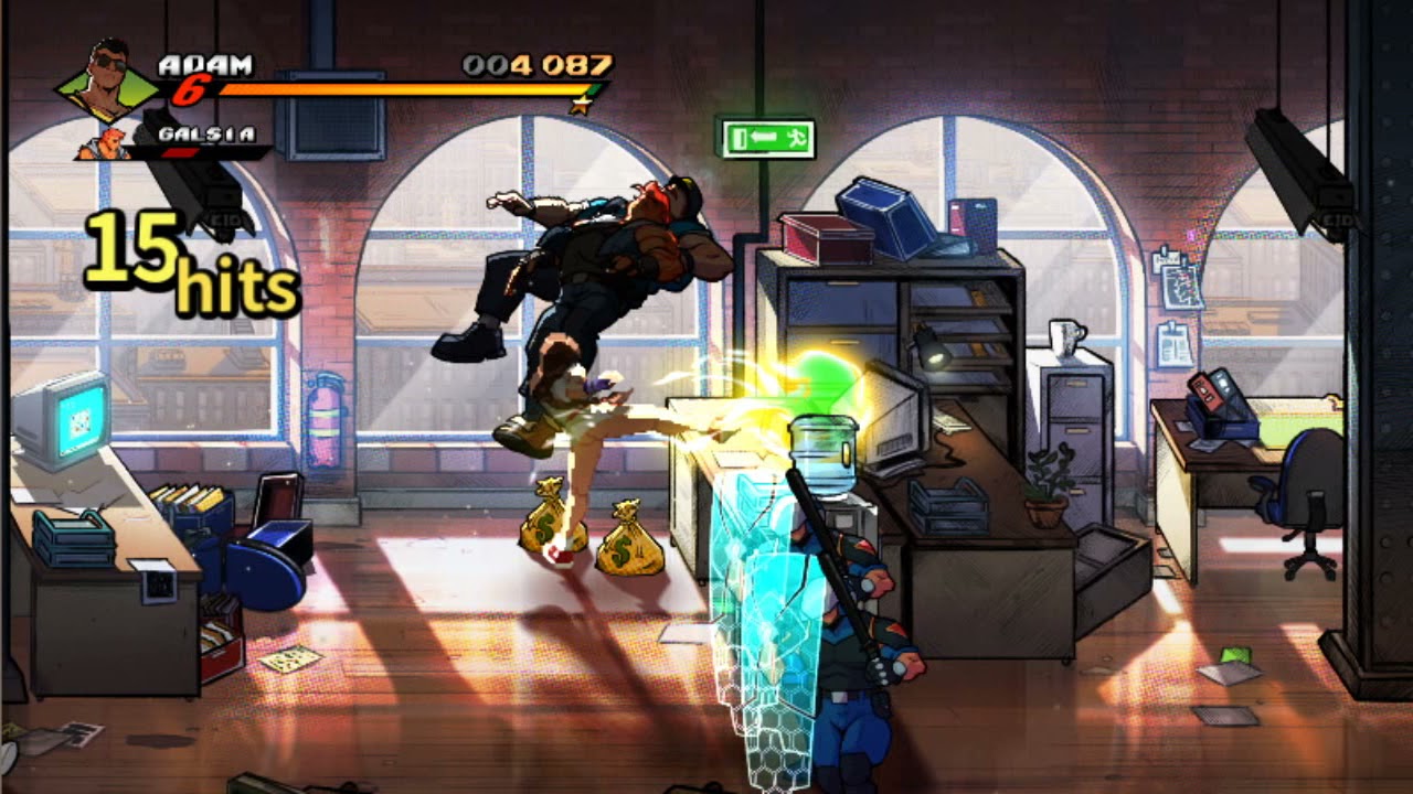street of rage 4 - cherry blaze adam short play - skin mod