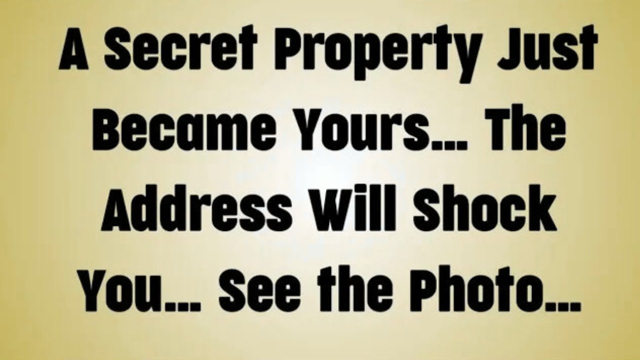 💸 A Secret Property Just Became Yours… The Address Will Shock You… See the Photo…